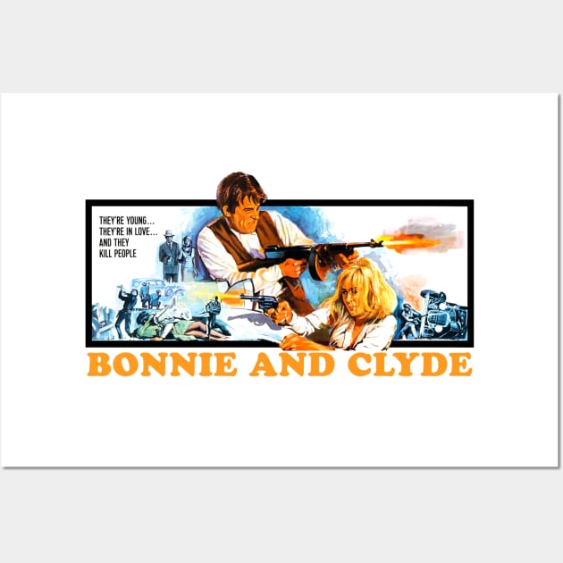 Bonnie And Clyde Wall Art by Scum & Villainy